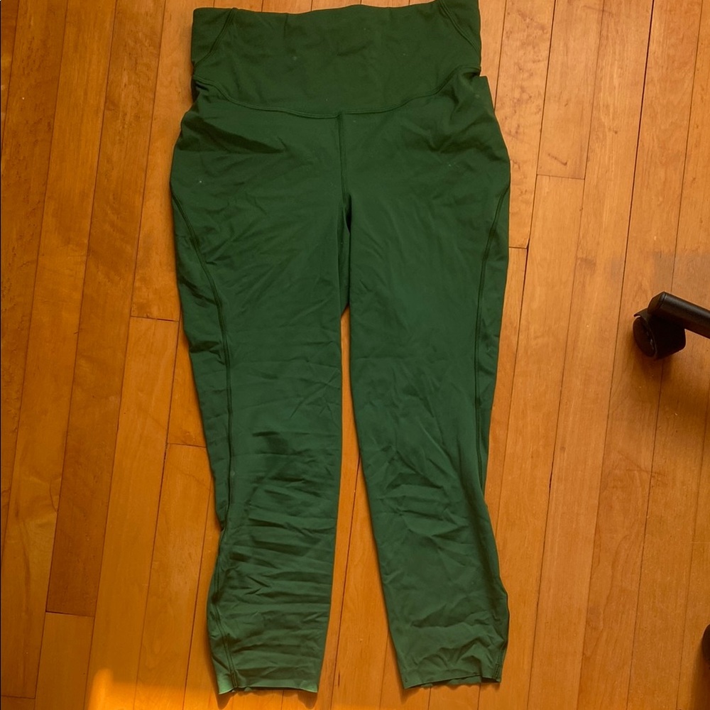 Lululemon base pace run leggings Green High-Waisted